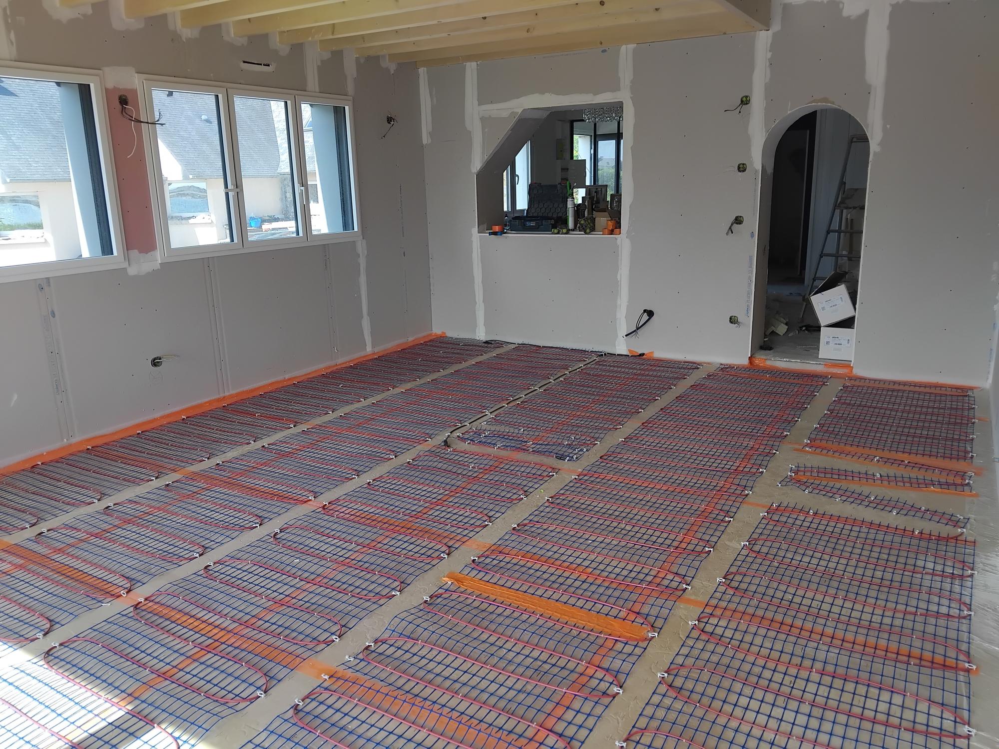 Plancher chauffant